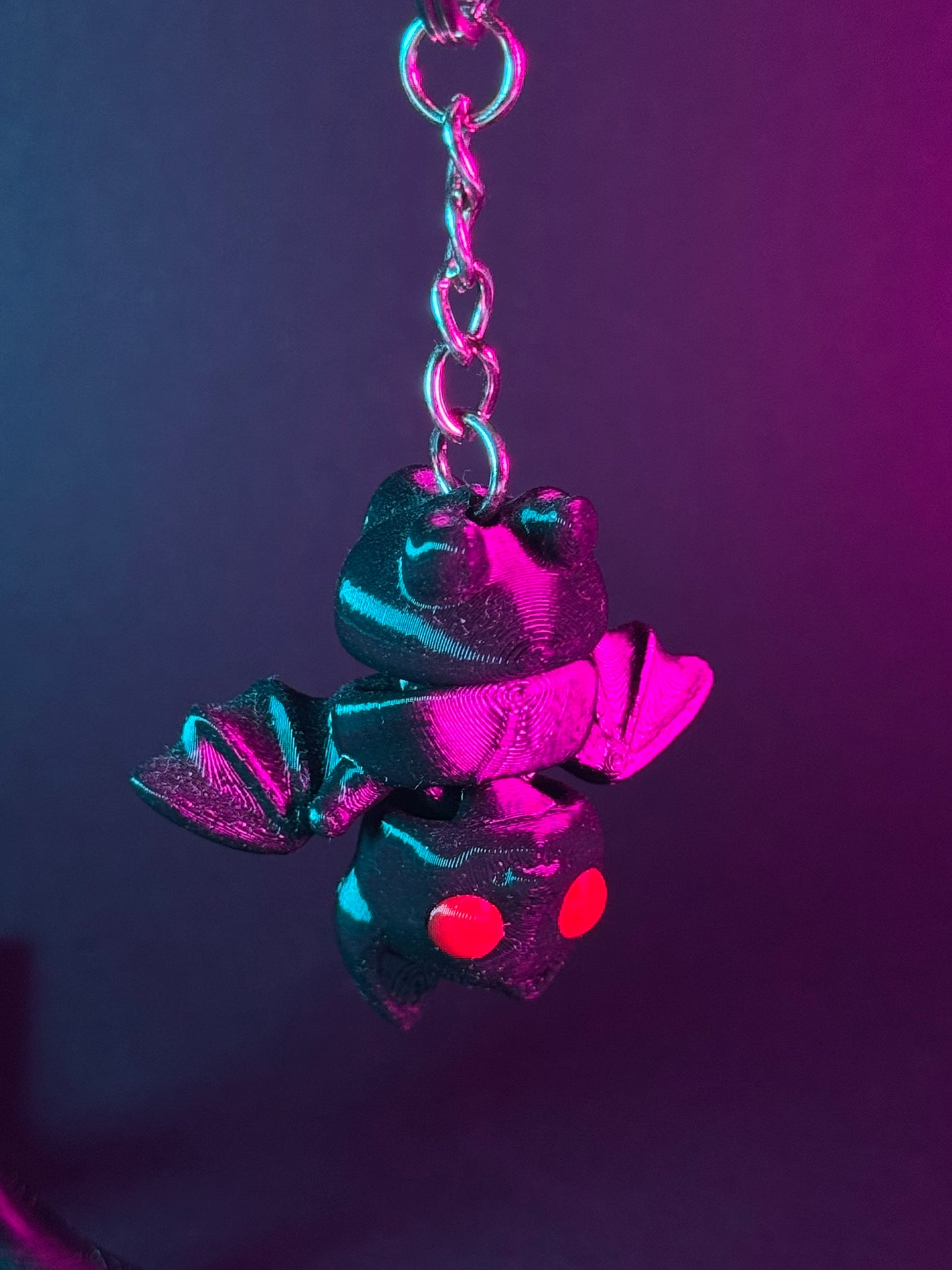 Porte-clés Chauve-souris articulée – Impression 3D