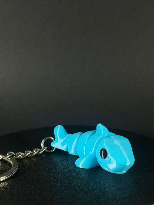 Porte-clés Requin articulé – Impression 3D