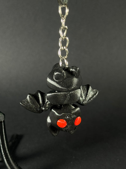 Porte-clés Chauve-souris articulée – Impression 3D