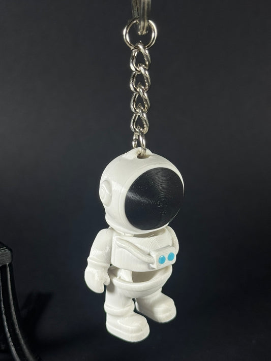 Porte-clés Astronaute articulé – Impression 3D