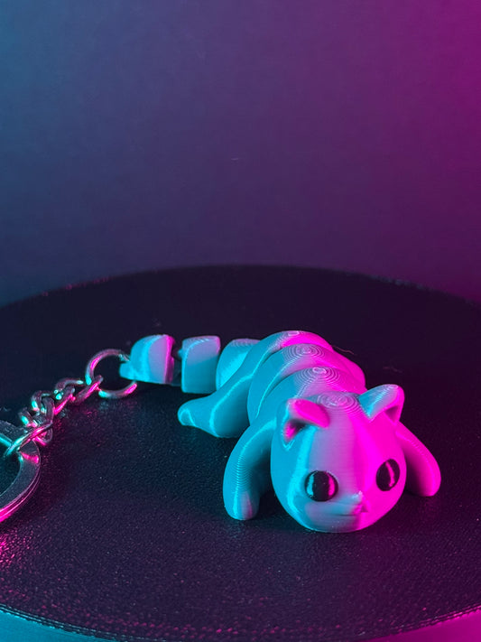 Porte-clés Chat articulé – Impression 3D